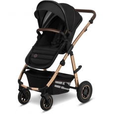 Дитячий візочок 2 в 1 Lionelo Amber BLACK ONYX